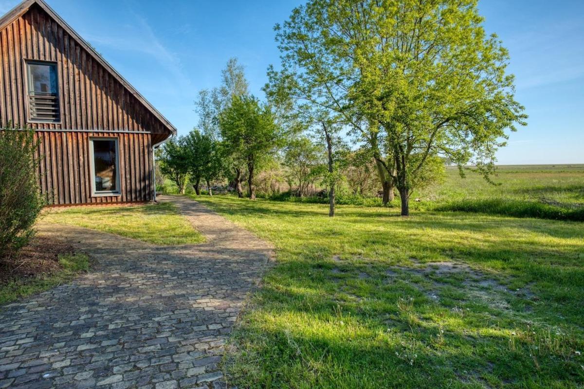 Traumhaff Kuestenchalets - Einzigartige Chalets An Der Ostsee. Ganz Aus Laerchenholz Mit Kamin Und Sauna Vogelsang-Warsin Eksteriør bilde